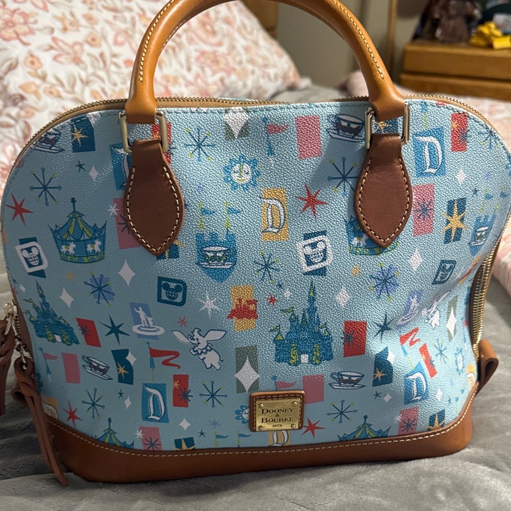 Dooney & Bourke Disney Parks Fantasyland Satchel Handbag Purse